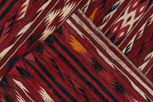 Vintage Kilim Runner Rug (4' x 9')